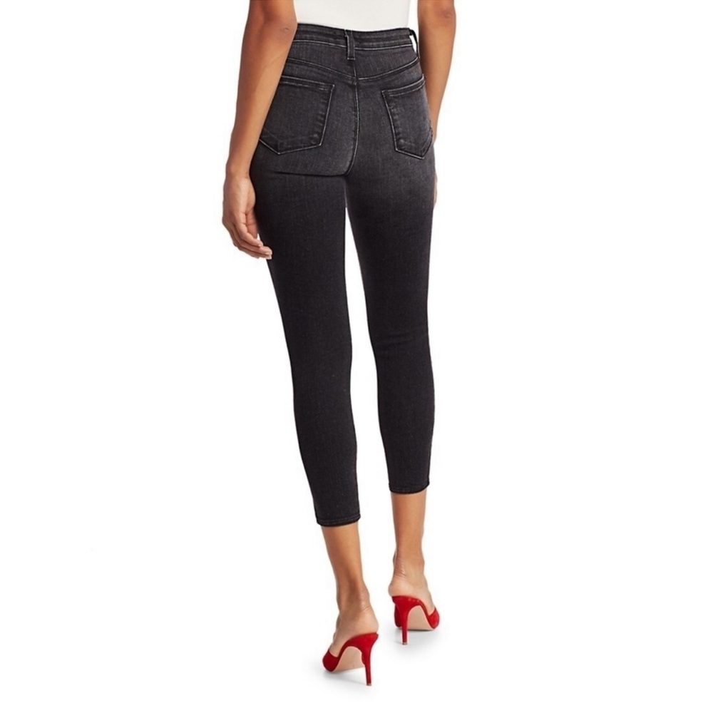 L’AGENCE Margot High Rise Skinny in Castle Rock (Grey) Size 24